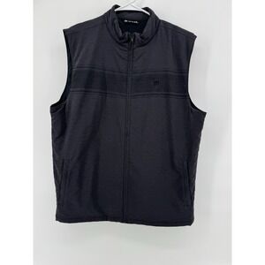 Travis Mathew Golf Vest Men Size L Zip Up Perfomance